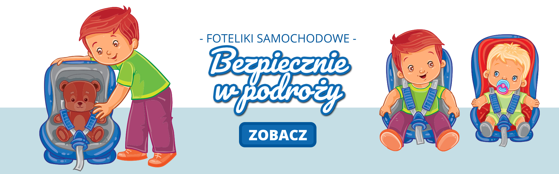 Foteliki samochodowe - bezpieczne w podrózy