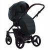 Wózek Bebetto Luca 30 3w1 Oryginalny Fotel Cosmo Black Adaptery i-Size