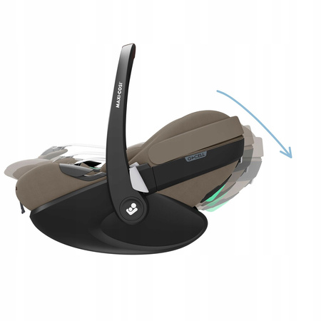 Maxi-Cosi Pebble 360 PRO2 - fotelik samochodowy 0-13 kg | Twillic Graphite