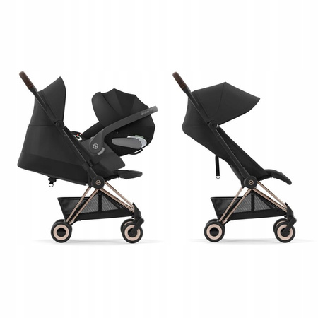 Wózek Spacerowy Cybex PLATINUM COYA - Cozy Beige (Rosegold Frame)