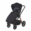 Wózek Espiro Miloo 2024 4w1 110 Diamond Black z Lionelo Astrid i-Size + Baza