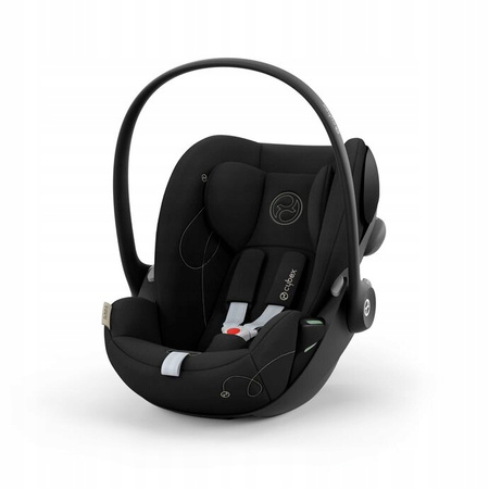 Wózek Venicci Tinum UPLINE All Black 3w1 z Cybex Cloud G i-Size