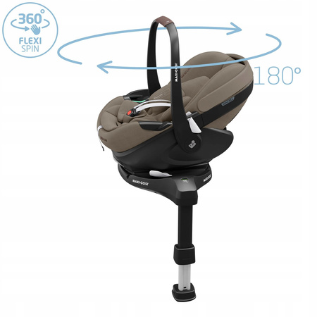 Maxi-Cosi Pebble 360 PRO2 - fotelik samochodowy 0-13 kg | Twillic Black