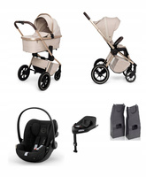 Wózek MUUVO QUICK BOHO BROWN 4W1 CYBEX CLOUD G BAZA G