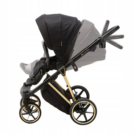 Wózek Adamex Belissa SE 4w1 PS-571 z Lionelo Astrid i-Size + Baza Isofix