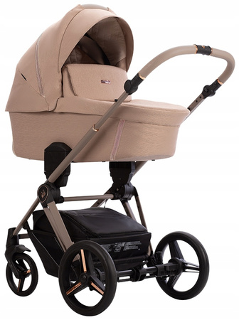 Wózek BEBETTO MONTI 4w1 04/KASZMIR z FOTELEM ASTRID I-SIZE + BAZA ISOFIX