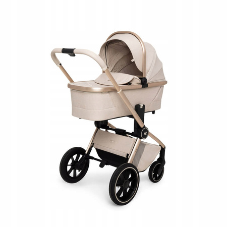 Wózek MUUVO QUICK BOHO Beige 3W1 z Joie i-Snug 2 i-Size + Adaptery