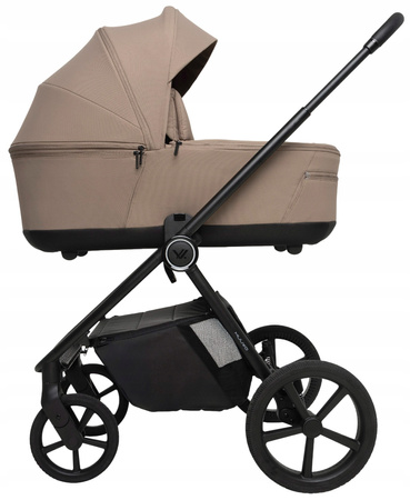 Wózek 4w1 Muuvo One Praline - Fotelik Astrid i-Size + Baza Isofix