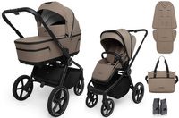 Wózek Muuvo FIVE 4w1 Mokka Fotel Moxie i-Size + baza ISOFIX 360