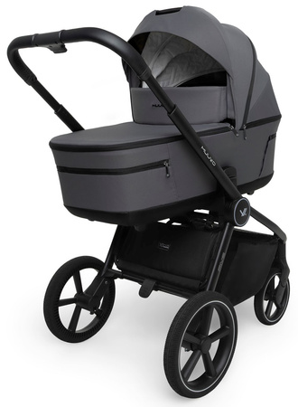 Wózek Muuvo FIVE 4w1 Iron Graphite Fotel Cybex Cloud G + baza Cybex G