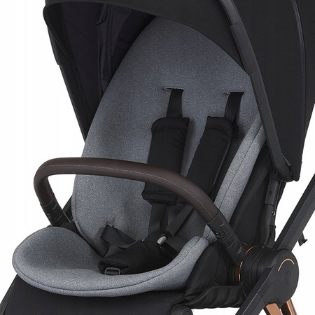 Wózek  Espiro Miloo 3w1 2024 110 Diamond Black z Joie i-Snug 2 i-Size + Adaptery