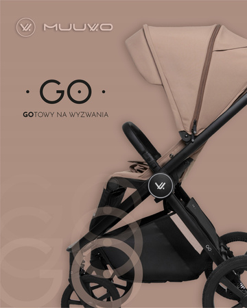 Wózek spacerowy MUUVO GO - Taupe