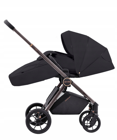 Wózek Carrello Ultra 6525 Night Black 4w1 z Lionelo Astrid i-Size + Baza Isofix