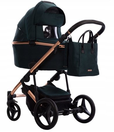 Wózek  Bebetto Loren Premium Class Stella 01 3w1 z Joie i-Snug 2 i-Size + Adaptery