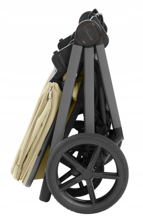 Wózek 4w1 Carrello ULTRA 6527 2025 Soft Beige Fotel Astrid i-Size ISOFIX