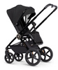 Wózek Venicci Tinum UPLINE All Black 4w1 z Lionelo Astrid i-Size + Baza Isofix