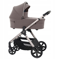 Wózek ESPIRO ONLY | 508 nude brown 4w1 z Astrid i-Size + Baza Isofix