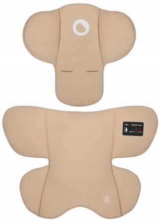 Wózek Adamex SPARK CHAMPAGNE LATTE 3w1 Fotel Astrid i-Size