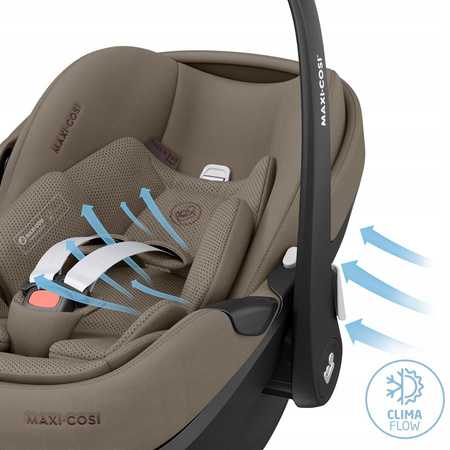 Maxi-Cosi Pebble 360 PRO2 - fotelik samochodowy 0-13 kg | Twillic Graphite