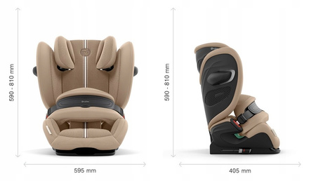 Fotel samochodowy CYBEX Pallas G3 Plus Moon Black i-Size od 9-50kg 100-150cm