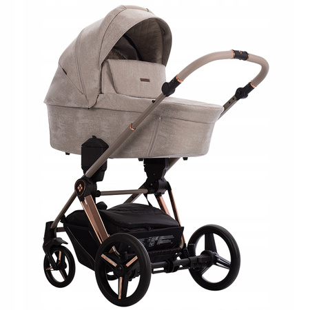 Wózek BEBETTO MONTI PREMIUM CLASS 11/KASZMIR 4W1 Moxie i-size + Baza Obrotowa 360