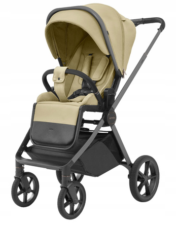 Wózek 4w1 Carrello ULTRA 6527 2025 Soft Beige Fotel Astrid i-Size ISOFIX