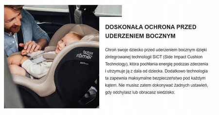 Fotelik samochodowy Britax Romer DUALFIX PRO M Deep Black | CLASSIC