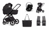 Wózek Venicci Claro Noir 4w1 Cybex Cloud G baza Cybex G