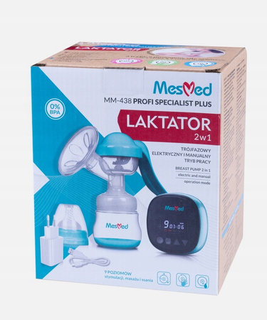 MesMed Laktator Elektr. Profi Specialist Plus 2w1