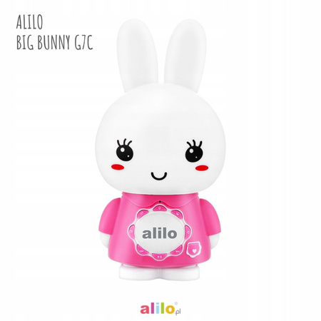 Alilo Króliczek Big Bunny G7C RÓŻ 8GB