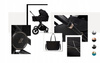 Wózek 4w1 Muuvo Quick SE 2 Sunset Black Cybex Cloud G Baza G