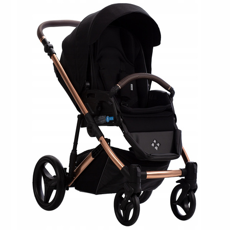 Wózek  Bebetto Loren Premium Class Stella 01 3w1 z Joie i-Snug 2 i-Size + Adaptery