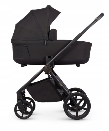 Wózek dziecięcy Venicci Claro Noir 4w1 z Astrid i-Size + Baza Isofix