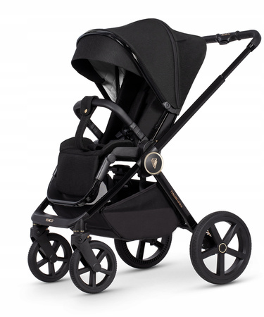 Wózek Venicci Tinum UPLINE All Black 3w1 z Cybex Cloud G i-Size