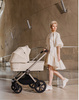 Wózek Venicci Tinum UPLINE Stone Beige 3w1 z Cybex Cloud G i-Size