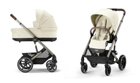 WÓZEK CYBEX BALIOS S LUX 2w1 SEASHELL BEIGE