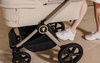 Wózek Venicci Tinum UPLINE Stone Beige 4w1 z Lionelo Astrid i-Size + Baza Isofix