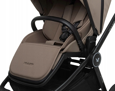 Wózek Muuvo FIVE 4w1 Mokka Fotel Astrid i-Size + Baza ISOFIX