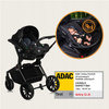 Wózek Lionelo Mika Plus 3w1 - Beige Sand z Fotelikiem Astrid i-Size Beige Sand