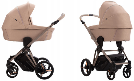 Wózek BEBETTO MONTI 4w1 04/KASZMIR z CYBEX CLOUD G PLUS + BAZA CYBEX BASE G