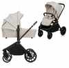 Wózek Lionelo Mika Plus 3w1 - Beige Sand z Fotelikiem Astrid i-Size Beige Sand