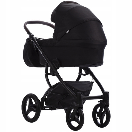 Wózek Bebetto Luca 33 3w1 Oryginalny Fotel Cosmo Black Adaptery i-Size