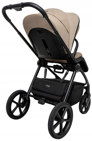 Wózek 4w1 Muuvo One Praline - Fotelik Astrid i-Size + Baza Isofix