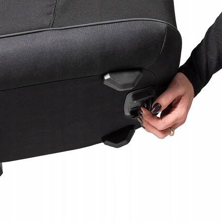 Wózek 4w1 Espiro Miloo 2025 210 Diamond Black Fotel Astrid Baza ISOFIX
