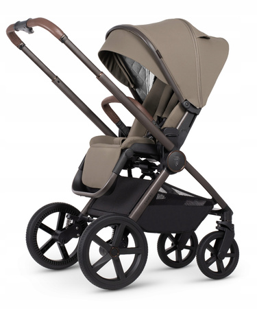 Wózek Venicci UPLINE 2 SE POWDER 4w1 - Fotel Astrid i-Size + Baza ISOFIX