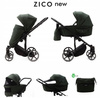 Wózek Adamex Zico NEW TK-72 3w1 z Fotelikiem Joie i-Snug 2 i-Size + Adaptery