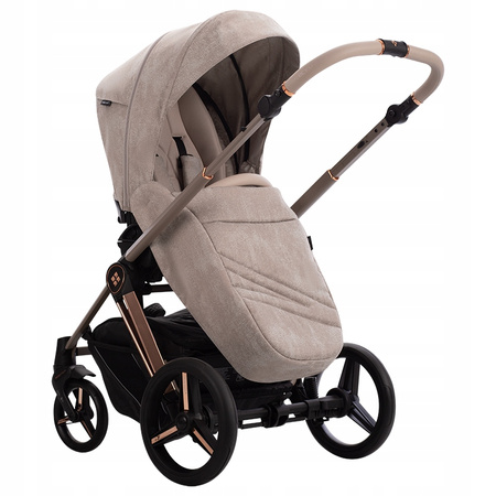 Wózek BEBETTO MONTI PREMIUM CLASS 11/KASZMIR - 4W1 - FOTEL ASTRID + BAZA ISOFIX