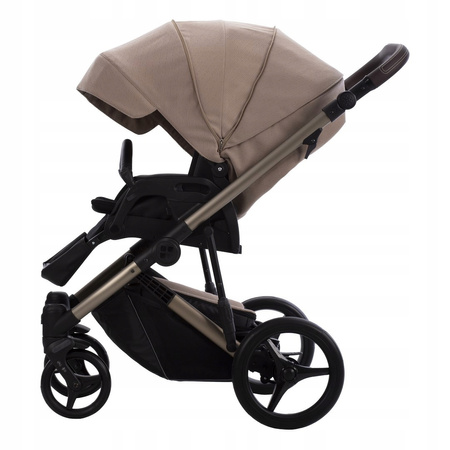 Wózek wielofunkcyjny Bebetto Loren Premium Class 3w1 Sand 02 Fotel Astrid