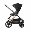 Wózek 4w1 Espiro Miloo 2025 210 Diamond Black Fotel Astrid Baza ISOFIX