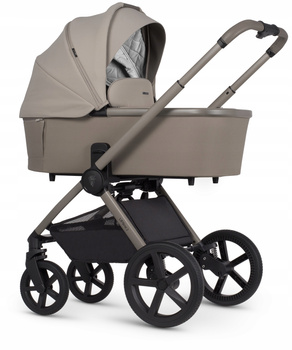 WÓZEK VENICCI UPLINE 2 TAUPE 4W1 z CYBEX CLOUD G + BAZA G